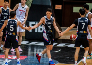 한국, FIBA U-18 아시아컵 5∼8위전서 일본 제압
