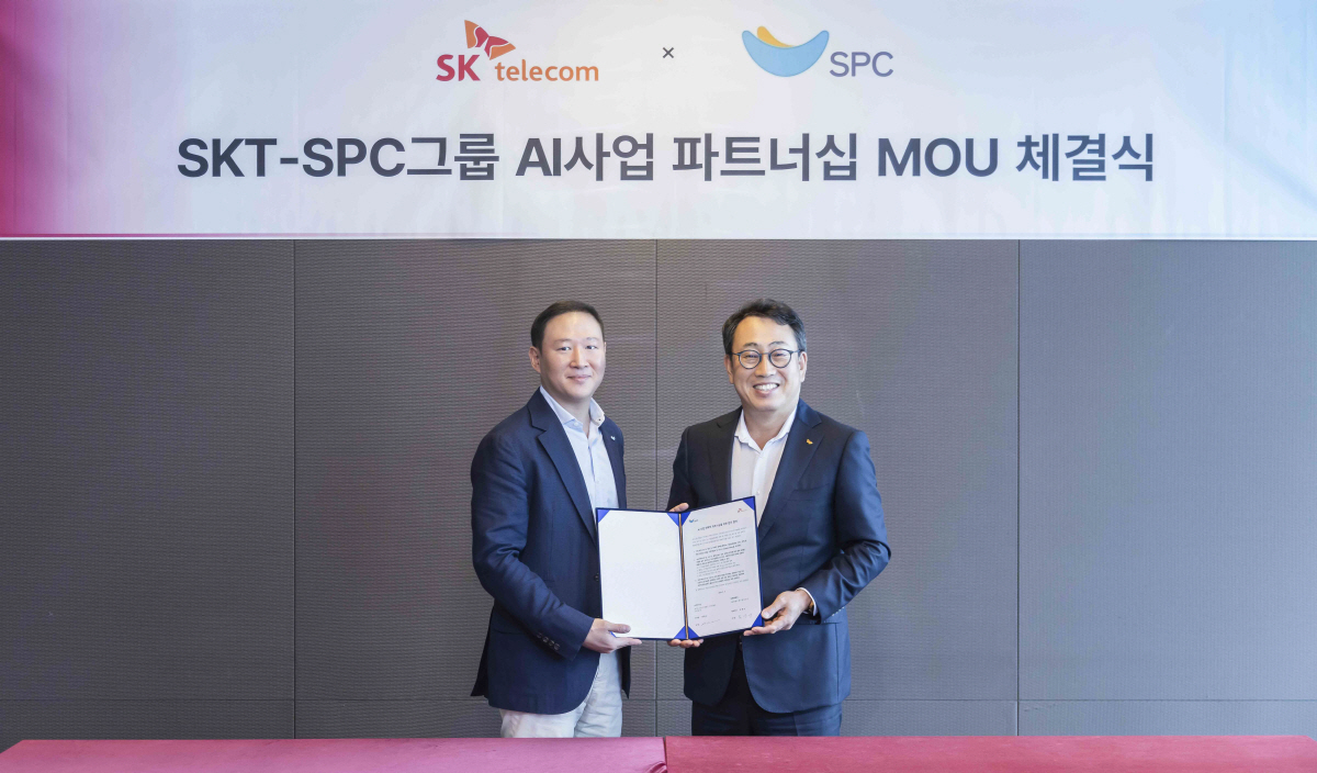 SK텔레콤-SPC그룹, ‘AI 전환’ 고객 경험 혁신 강화 MOU 체결
