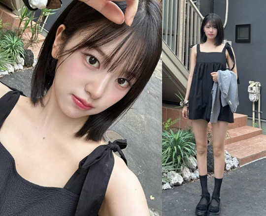 아이브 안유진, 앞머리 내리니 소멸할 것 같은 얼굴..몸매도 완벽