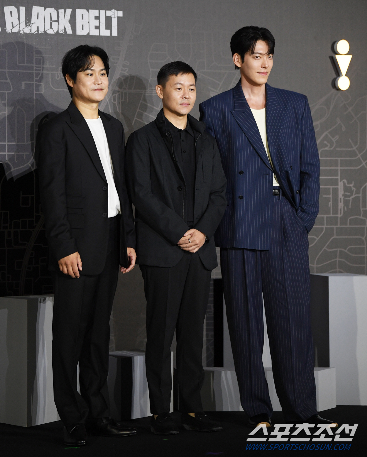 [포토] 김성균-김우빈-김주환 감독 '무도실무관으로 뭉쳤다'