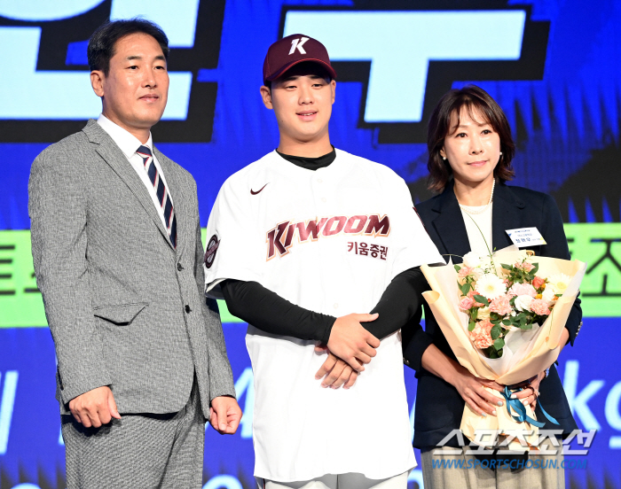 '깜짝 반전은 없었다' 전체 1순위 정현우 키움행, 정우주 2순위로 한화…