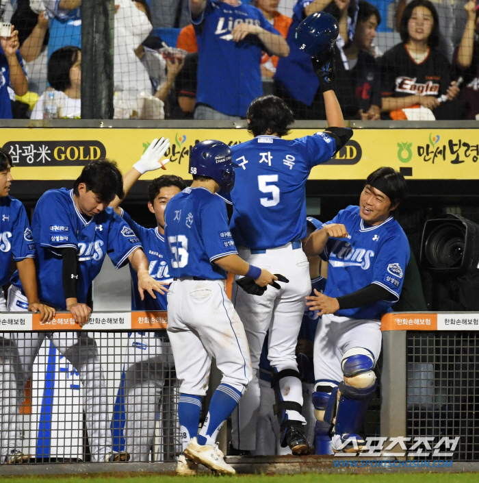 '캡틴이 미쳤다! 멀티포 4안타 6타점 맹폭' 삼성, 한화 잡고 2위 굳…