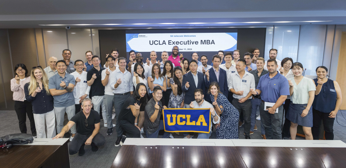 SK텔레콤 찾은 UCLA MBA 학생들…"AI에 대한 세계적 관심 보여주…