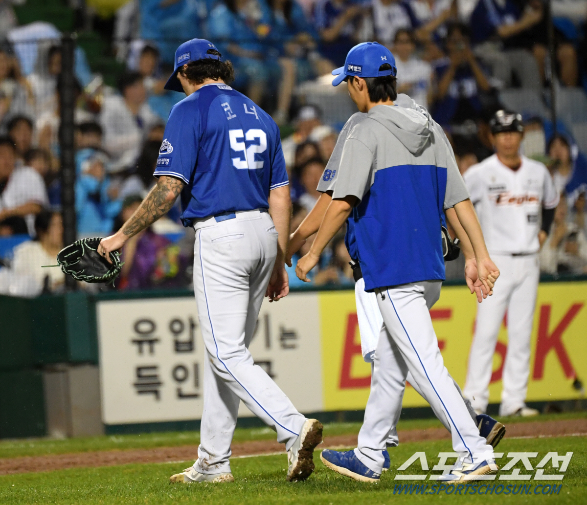 레예스 오니 코너가 떠났다…2위 굳어가는 삼성에 닥친 대형 고민, "큰 …