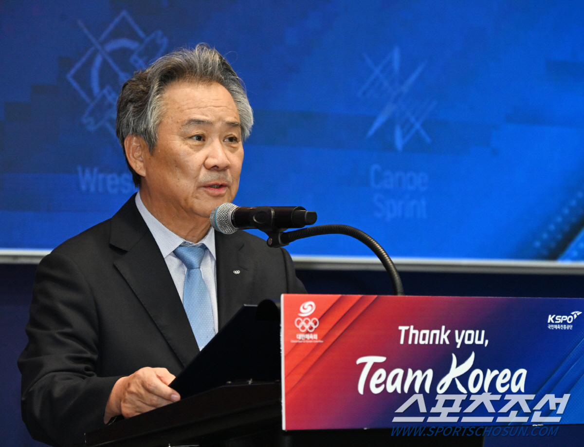 "땡큐,팀코리아!" 대한체육회, MVP 김우진X임시현 포상 및 후원사 감…