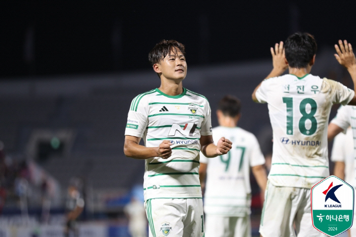'친정'수원 상대 '1골2도움' 전북 이승우"오늘 엔딩곡으론 '오오렐레~…
