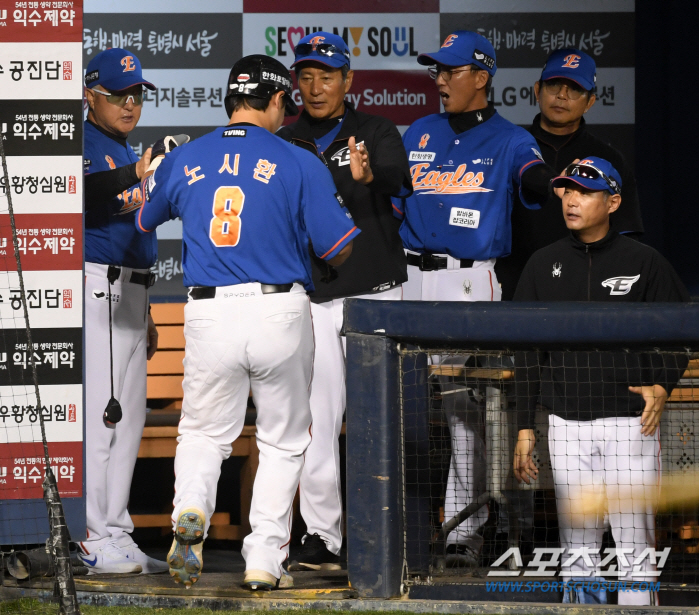 "PS 선물 주고 싶었는데…" 한화, 잠실 최종전 유종의 미 '2연패 탈…