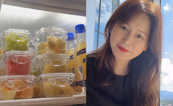 '안정환♥' 이혜원, 결벽증 환자도 놀랄 냉장고 내부..."토요일은 살림…