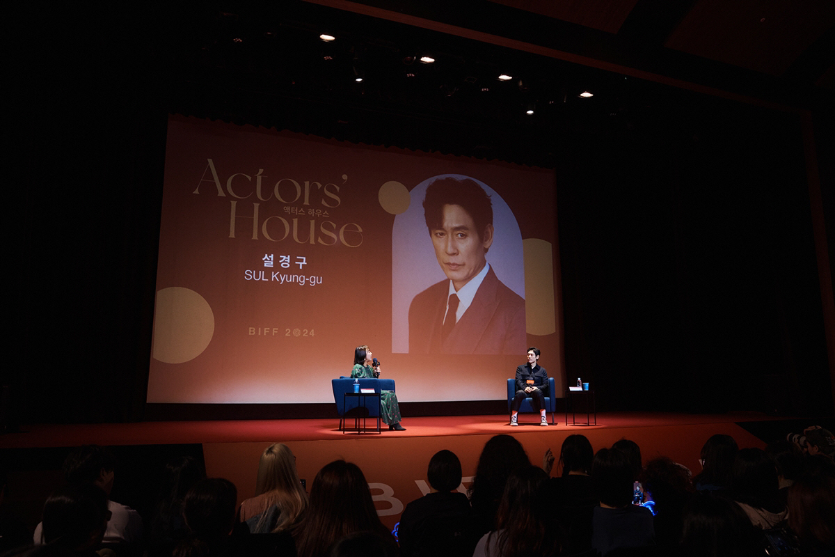 설경구, '제29회 BIFF' 뜨겁게 달궜다…액터스 하우스·오픈토크·GV…