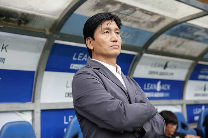 [현장인터뷰]'역전패' 2위 지킨 정정용 김천 감독 "딴 것 없다, 끝까…