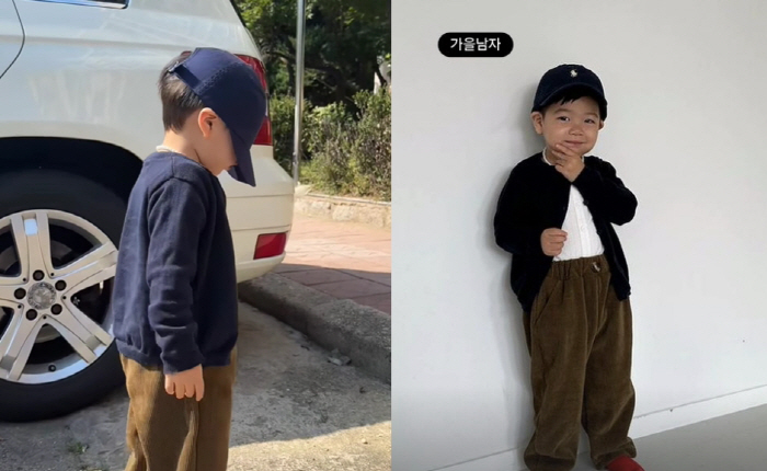 홍현희♥제이쓴 子 준범이, 3살 중에 '제일 옷 잘 입는 유치원생'...…