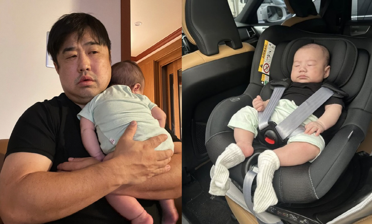 '이은형♥' 강재준 子, 이렇게 닮을 수가 있나…놀라운 붕어빵 "너 나야…