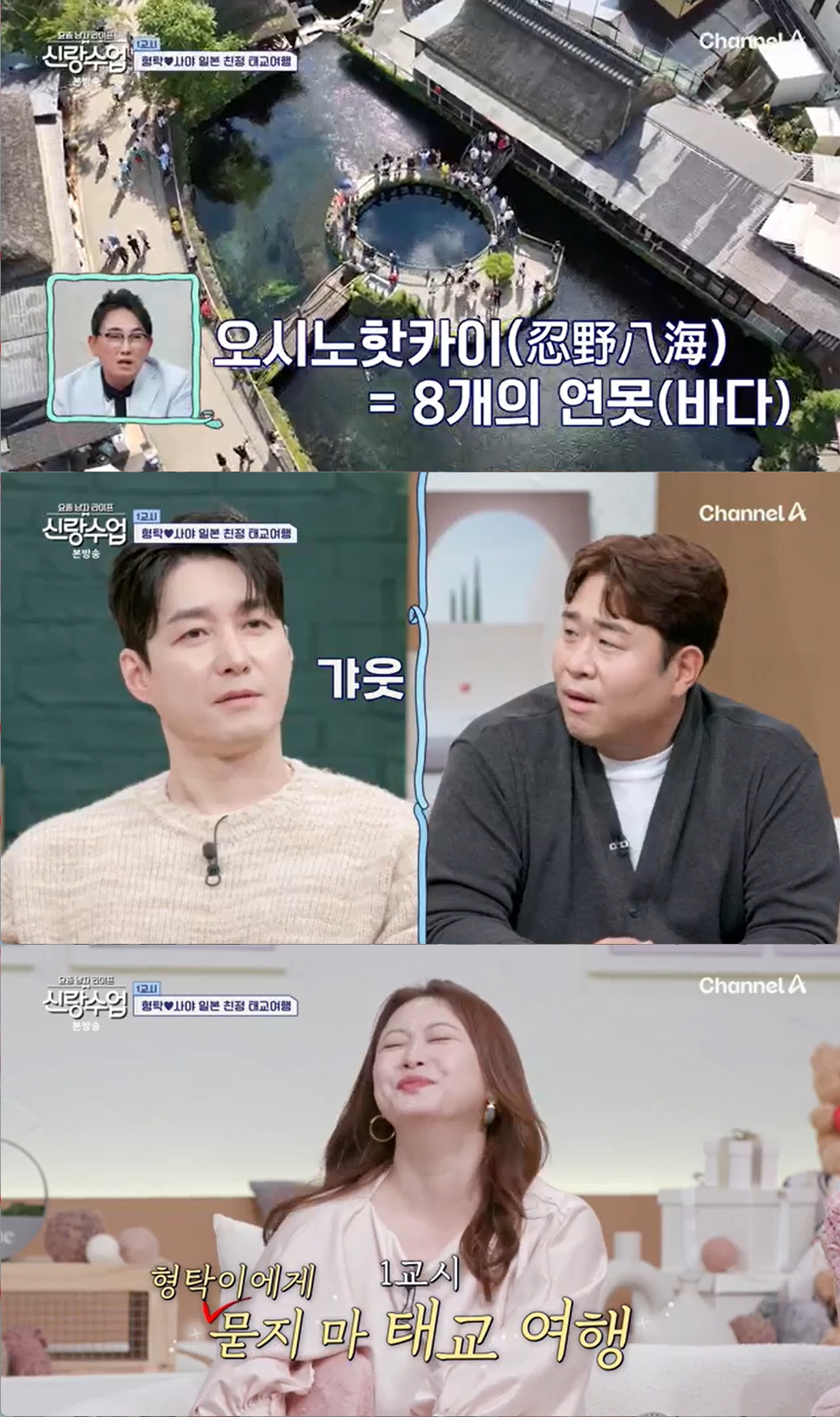 "가족들과 日서 살고싶어" 심형탁♥사야, 긴급 입덧 처방→친정집 태교여행…