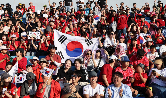 "희찬아,걱정마!" '비매너' 요르단 침묵시킨 이재성의 송곳 헤더…홍명보…