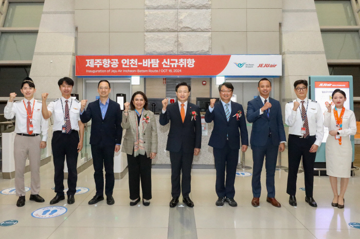 글로벌 노선 확대 제주항공, 인도네시아 첫 정기 노선 운영