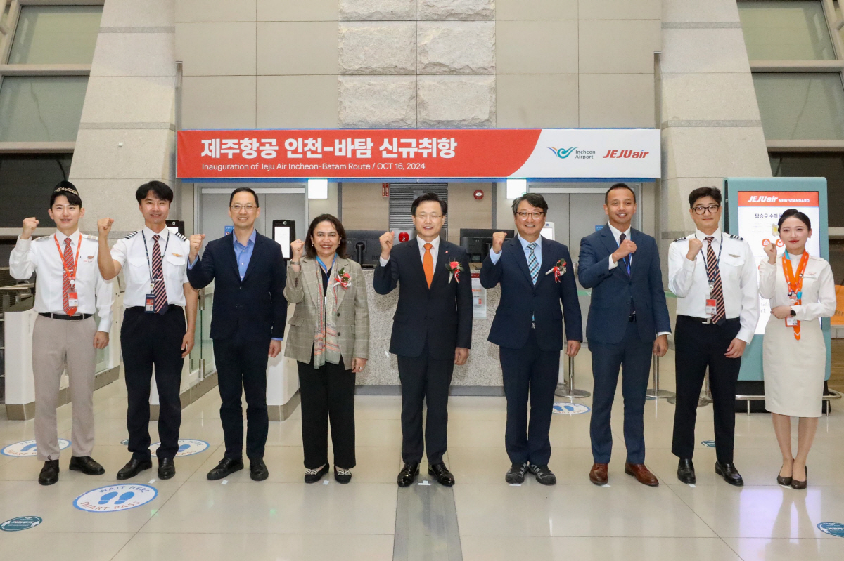글로벌 노선 확대 제주항공, 인도네시아 첫 정기 노선 운영