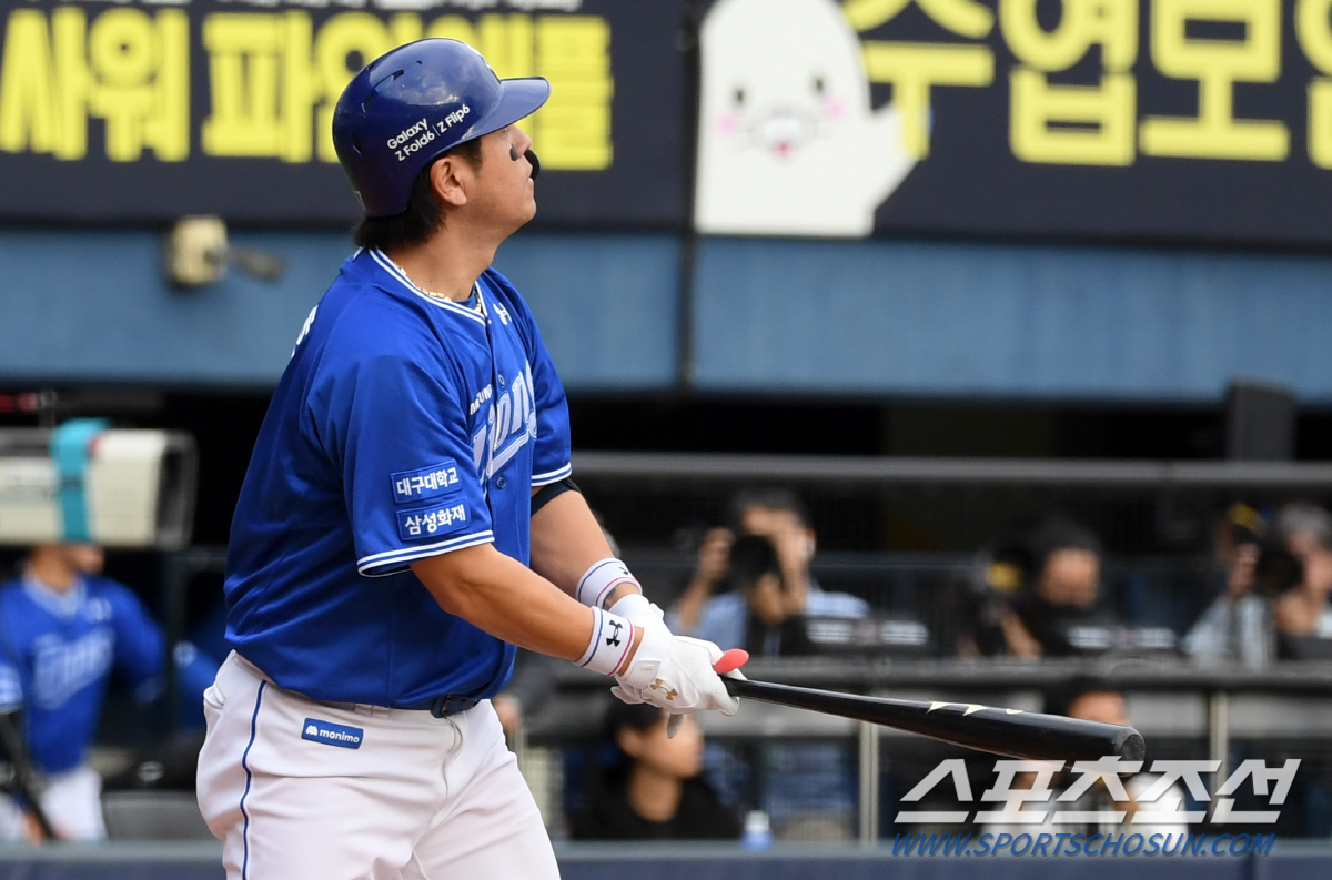 "KS 냄새라도 맡아보고 싶다" 베테랑 강민호가 제 손으로 끝냈다...삼…
