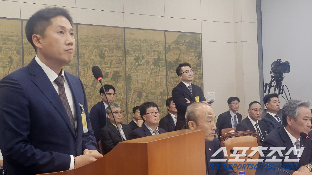 국감장 초황당 '킥복싱 진짜회장' 누구? 대한체육회가 답했다