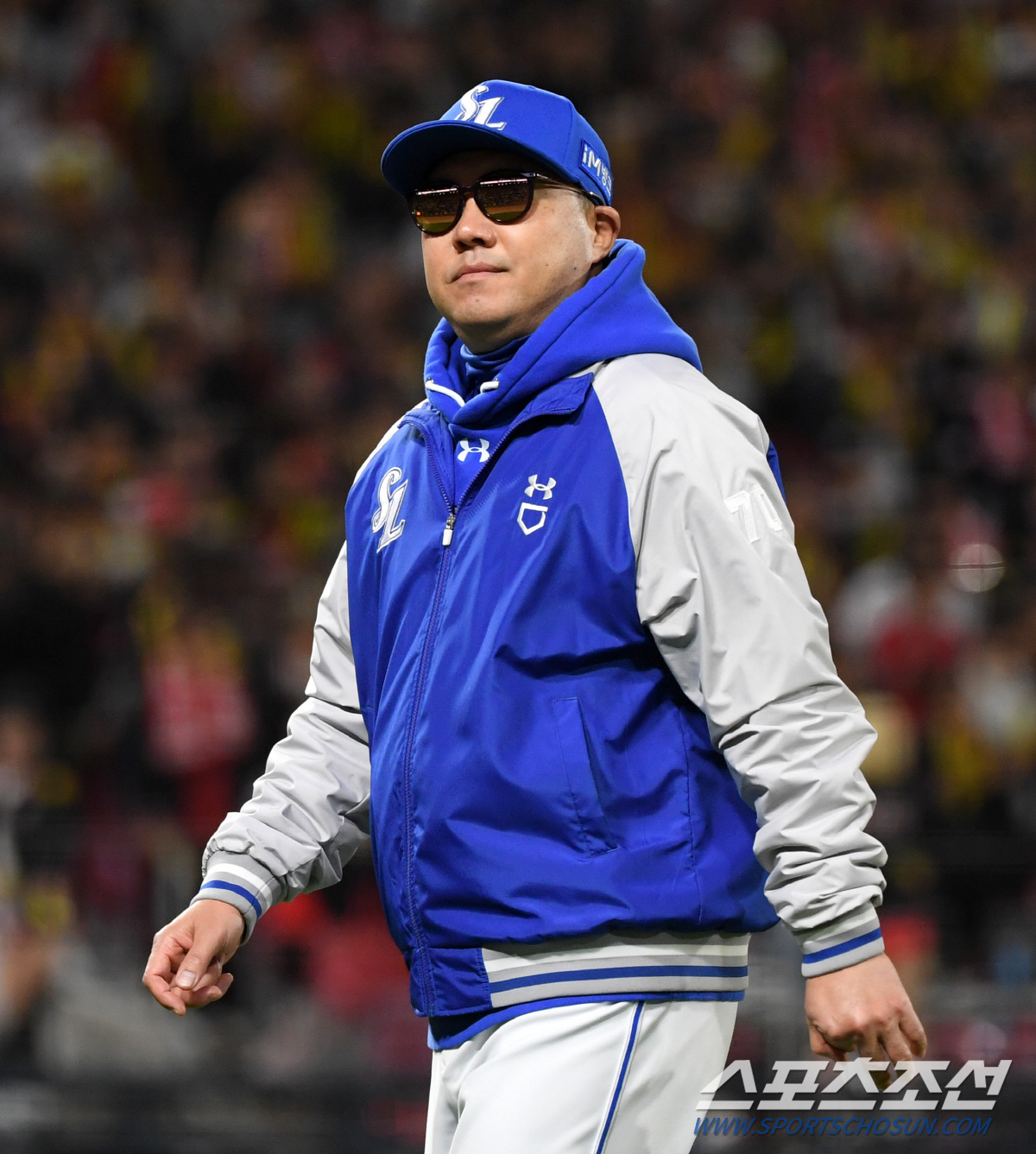 '1일 2패 충격' 박진만 감독 "광주에서 1승1패 목표였는데"[패장 인…