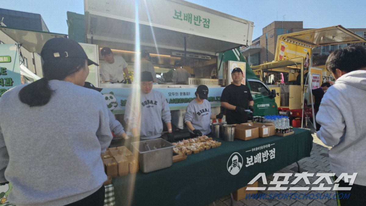 "보배로운 푸드트럭" 보배반점,2년 연속 서울림운동회 500인분 간식 후…