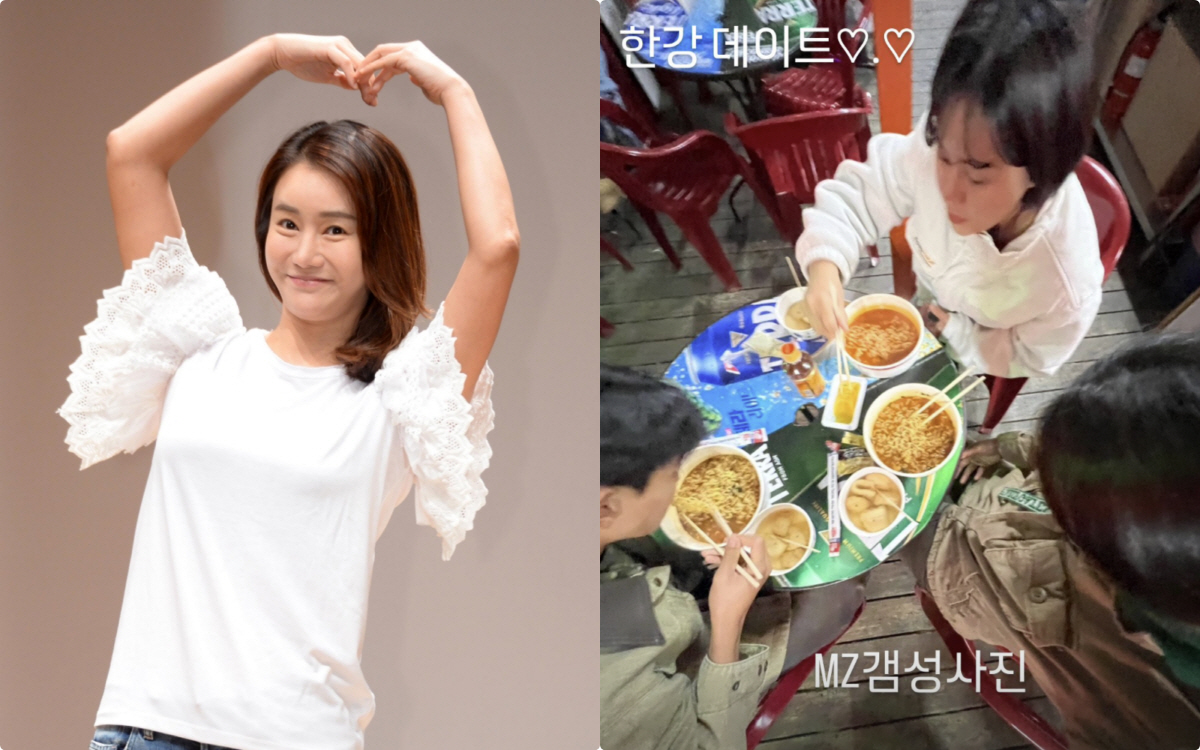 '송종국 양육비 저격' 박연수, 홀로 잘키운 두 남매와 데이트 "우리 셋…