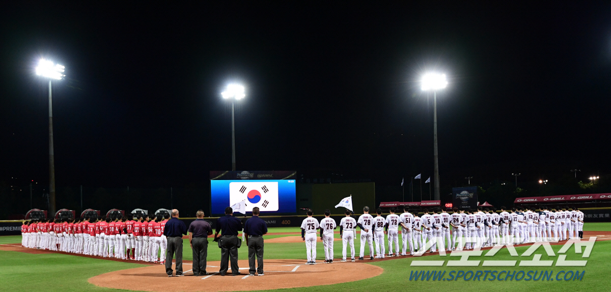 '김형준 3타점+윤동희 솔로포' 류중일호, 웨이취안 5:1 격파 '평가전…