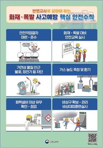 [게시판] 노동부, 화학사고 사례집 발간…무료배포
