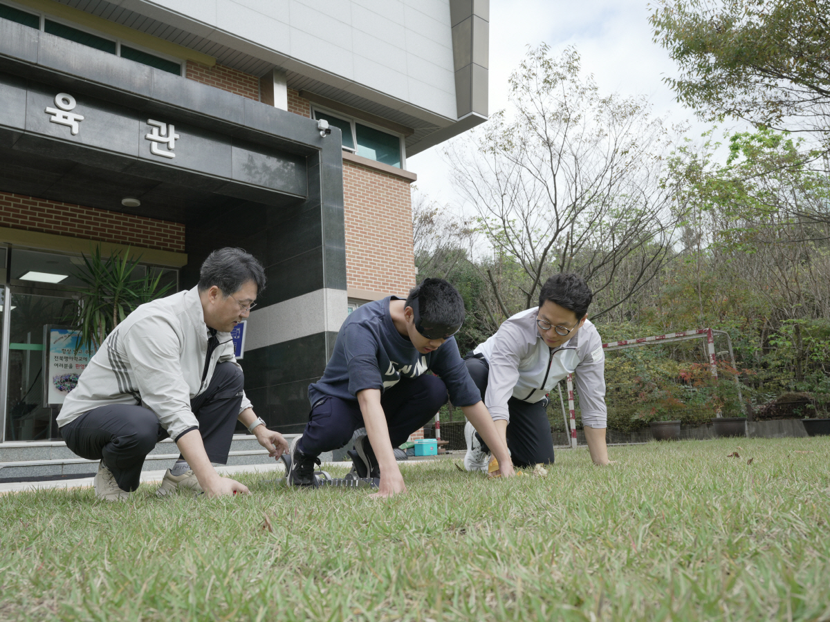 [학교체육대상 수상자를 만나다] '특수체육의 편곡자' 전북맹아학교 정문수…