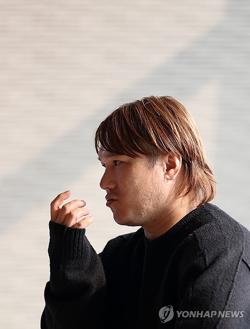 (서울=연합뉴스) 김도훈 기자 = 프로야구 한국시리즈(KS) MVP로 선정된 KIA 타이거즈 김선빈이 21일 오후 서울 종로구 연합뉴스 본사에서 인터뷰하고 있다. 2024.11.21 superdoo82@yna.co.kr