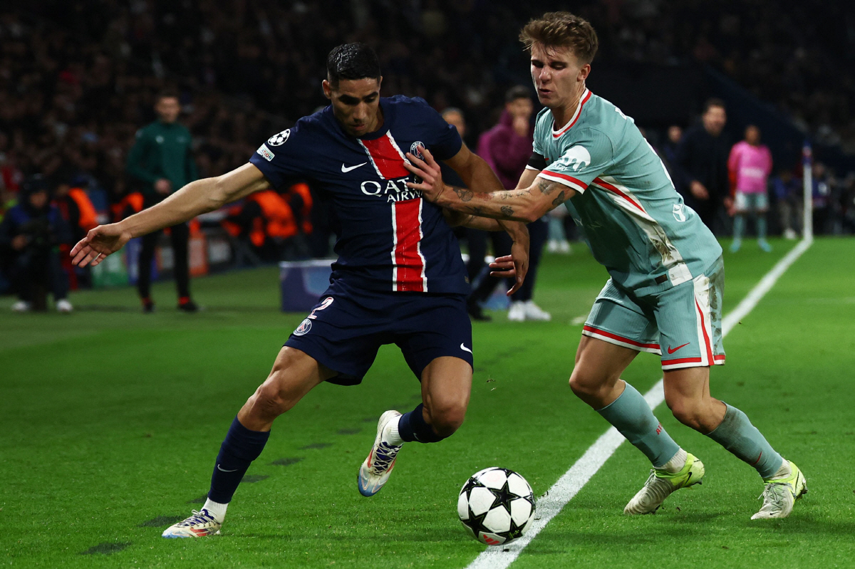 이강인의 후방 지원군 하키미, 3년 더 뛴다…PSG, 2029년까지 계약…