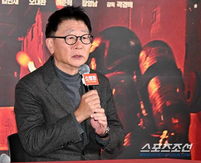 [포토] 영화 '소방관'의 곽경택 감독