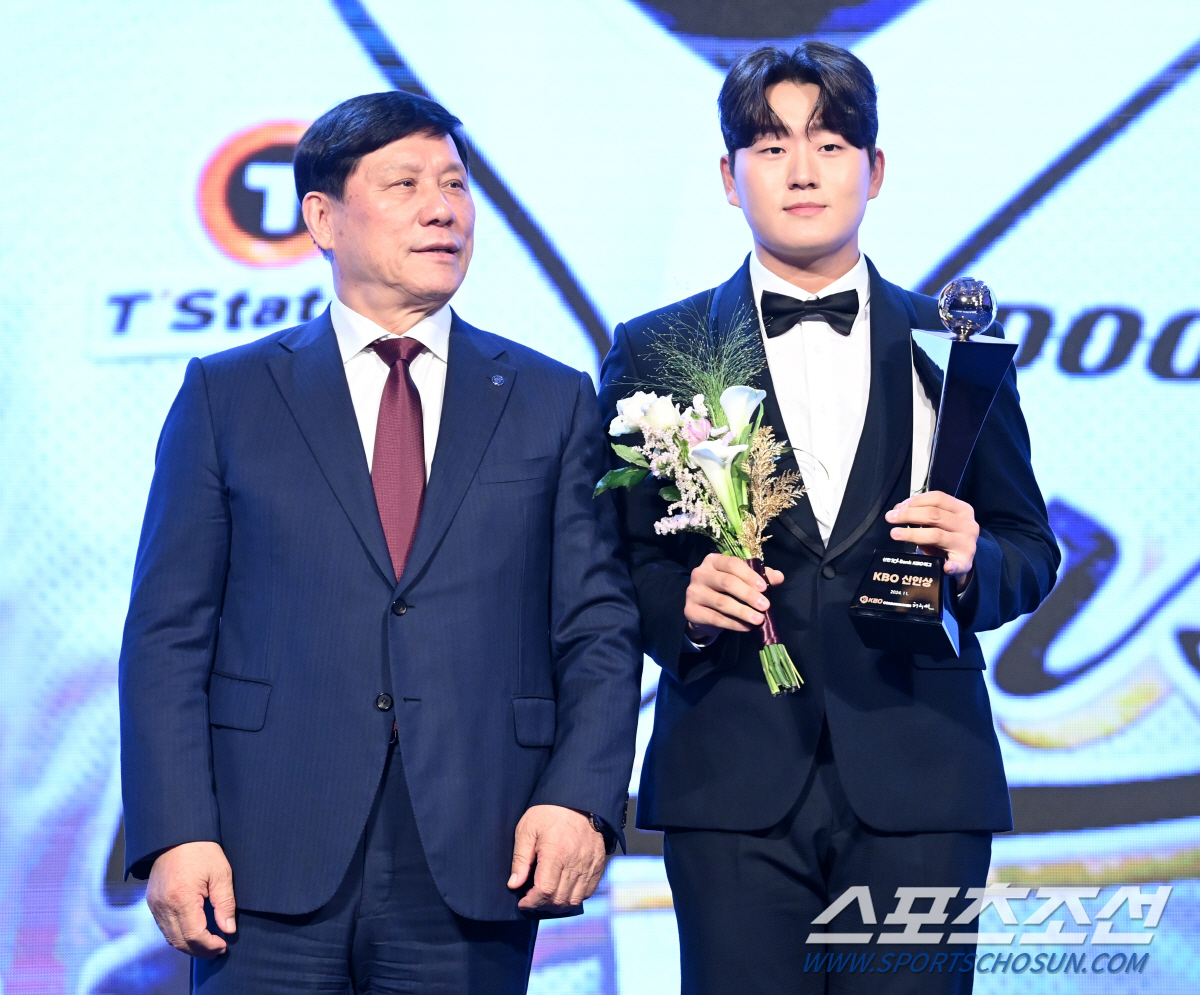 '8표 부족했다' 마무리 새 역사 김택연, 만장일치 신인상 왜 불발됐나[…