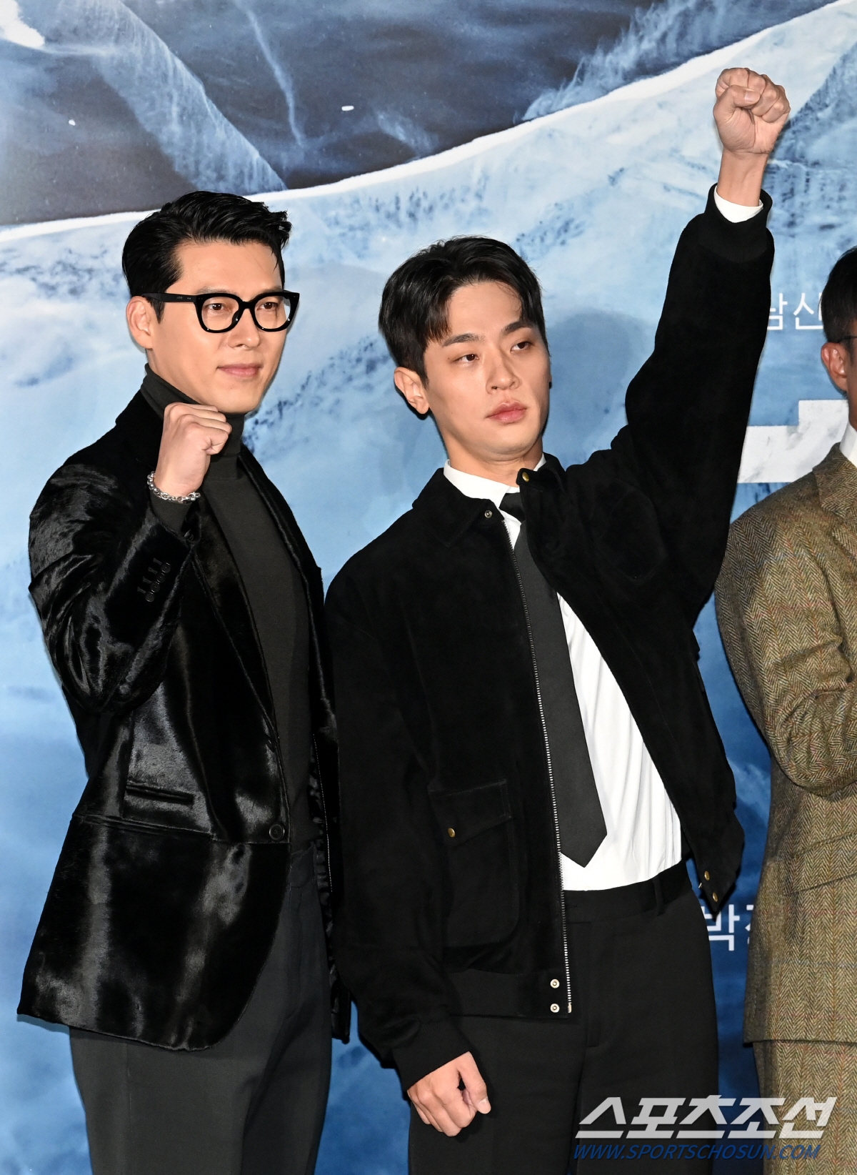 [포토] 현빈-박정민, '하얼빈' 파이팅!