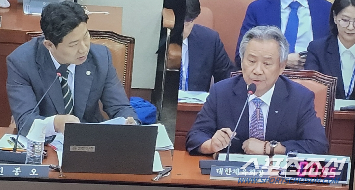 "이기흥 회장,IOC위원 연임 안돼" 진종오 의원,바흐 위원장에 서한 발…