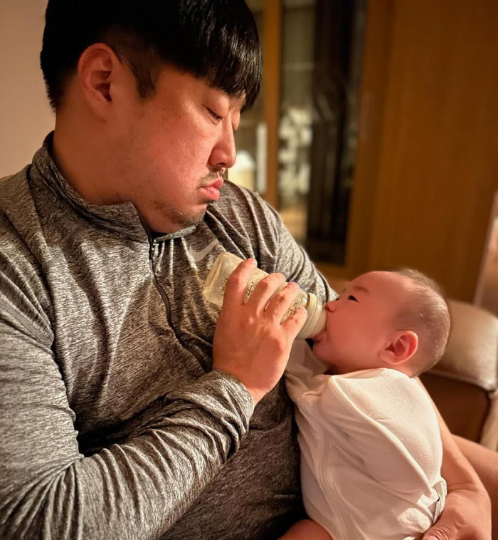 '이은형♥' 강재준, 생후 116일 子 통잠 실패에 새벽2시 수유 "육아…