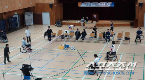 "파리패럴림픽★ 유수영에게 배우는 배드민턴" 한국장애인고용공단 '찾아가는…