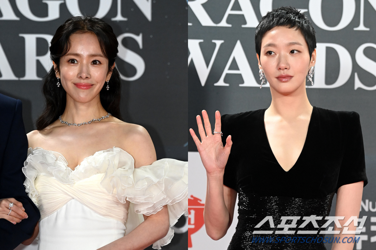 [청룡영화상] '화이트' 한지민→'블랙' 김고은…'청룡'의 밤 환하게 밝…