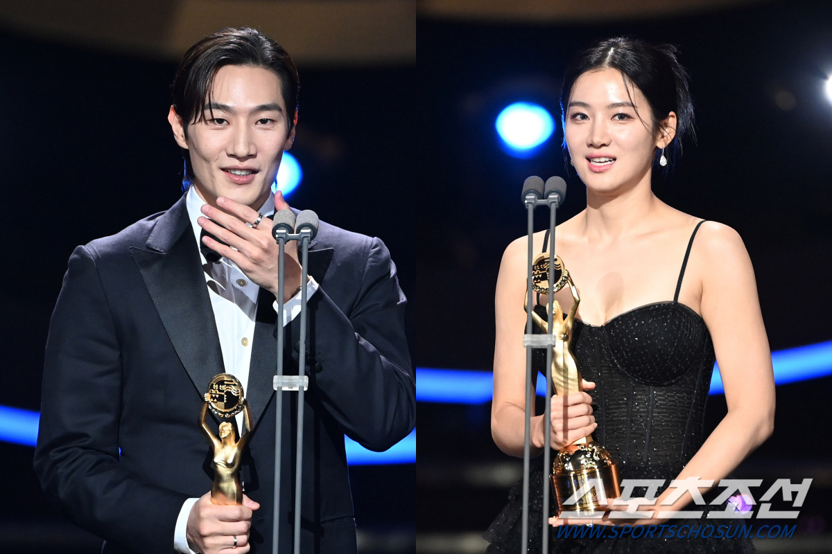 [청룡영화상] 노상현-박주현, '충무로 샛별' 높이 떠올랐다…男女신인상 …