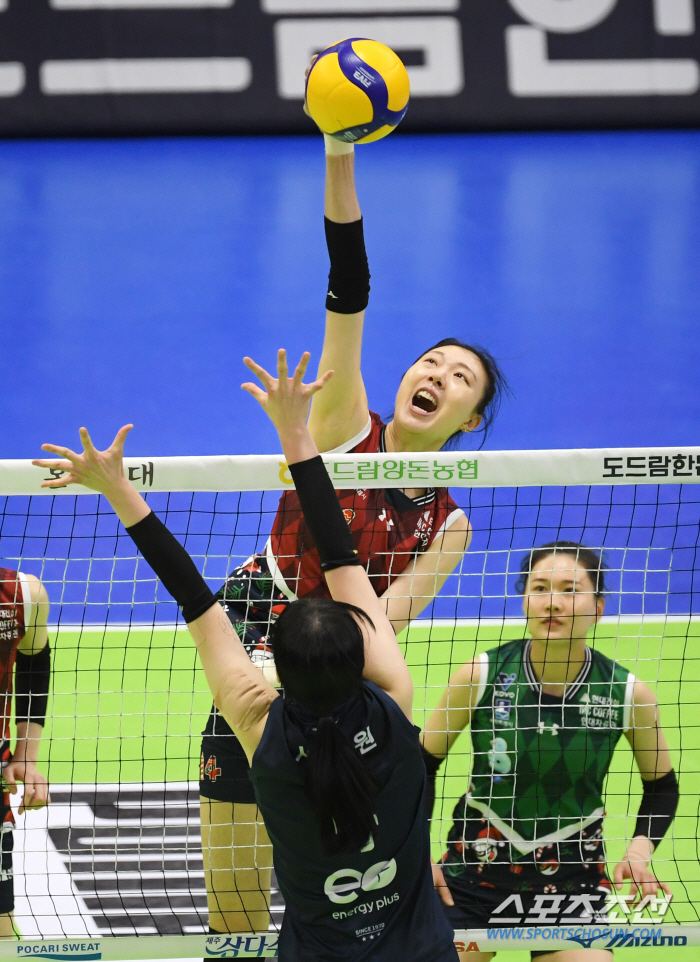 '국내선수만으론 역시 역부족.' 모마-위파위 30점 현대건설, 외국인-아…