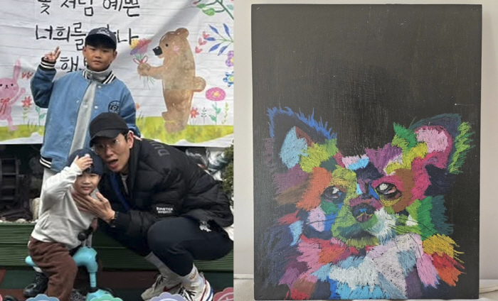 장성규, 자식농사 대박 터졌다...초4 子 수준급 그림 실력 "하준이가 …