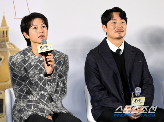 [포토] 송중기, '보고타' 이야기에 끌렸어요