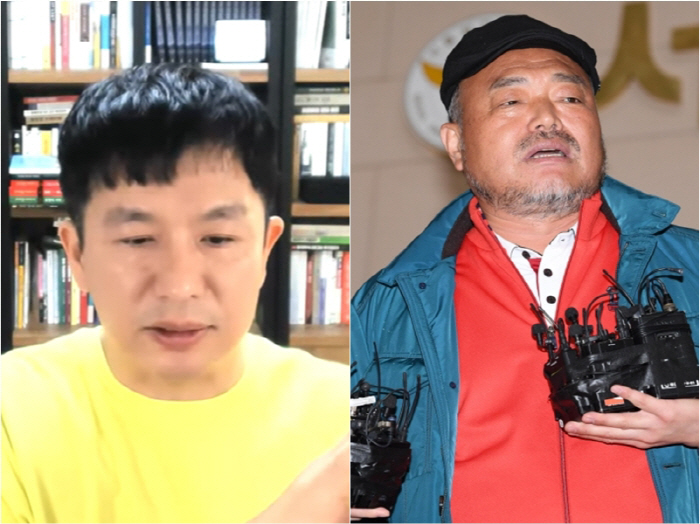 [SC이슈] '차유람♥' 이지성→김흥국, 尹계엄 옹호?…엄지척에 "너나 …