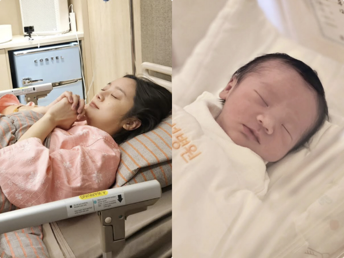 원더걸스 혜림, 둘째 득남 "열달 내내 수술 걱정했지만..아이도 저도 건…