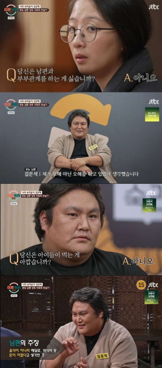 본능 부부 "부부관계 싫지 않아, 아이들 먹는것 아까워"…충격적인 심리검…