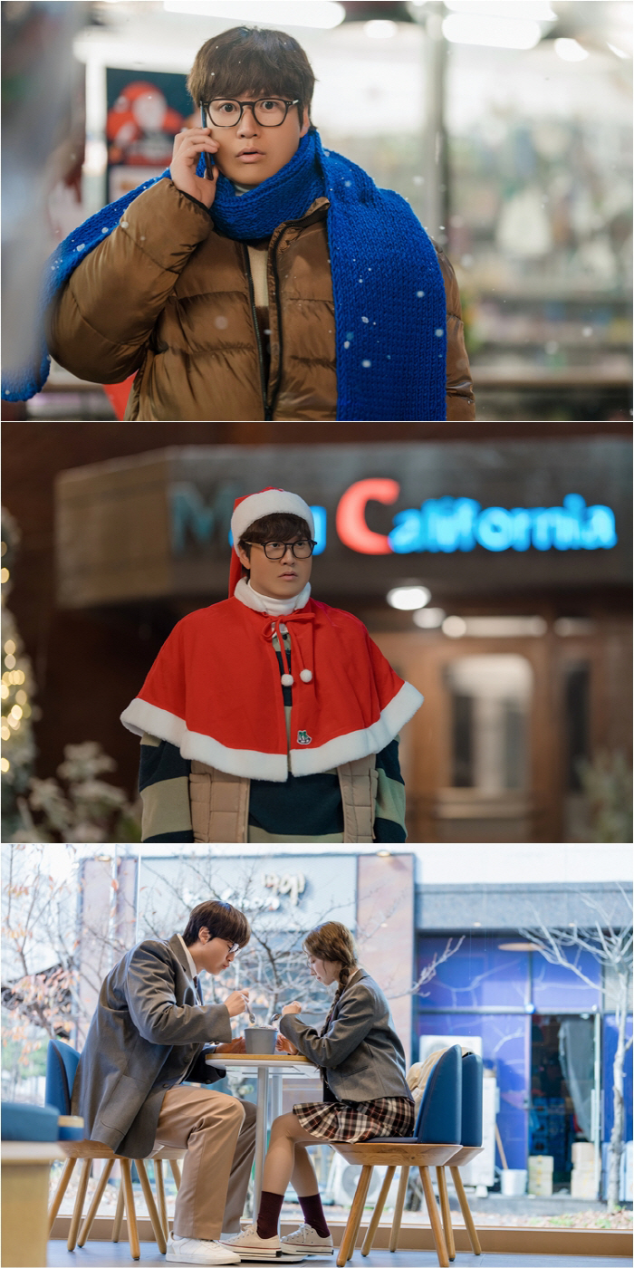 '군 면제' 나인우, 120kg '곰탱이' 비주얼 "살쪘을 때 모습 신기" ('모텔캘리포니아')