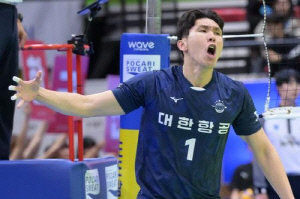 대한항공 베테랑 미들블로커 김규민, 부상 회복해 엔트리 복귀