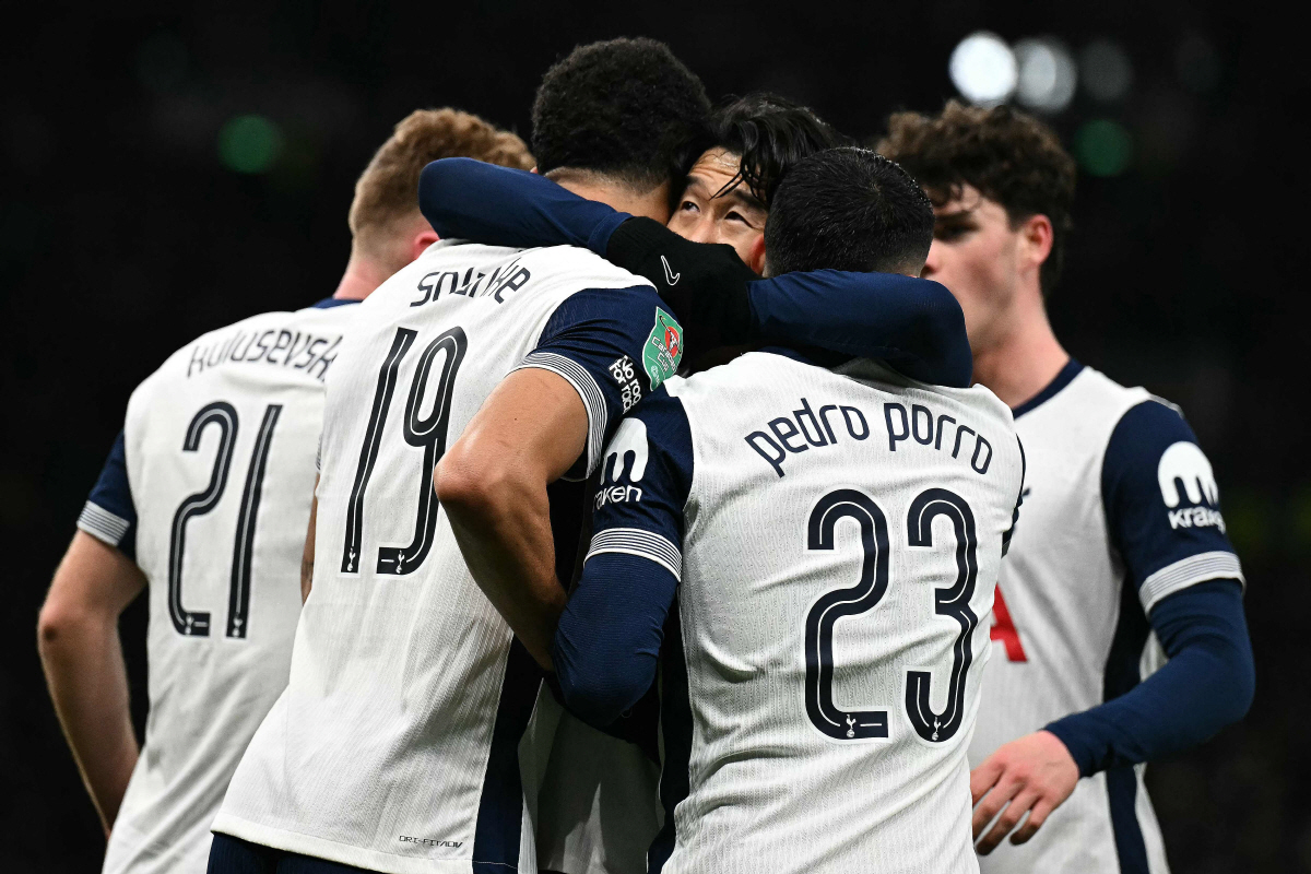 SON 기점→클루셉스키 쐐기골+솔란케 멀티골,토트넘 3-0리드[카라바오컵…
