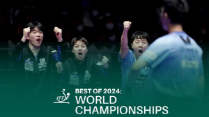 탁구 첫 안방 개최 부산 세계선수권 2024년 ITTF '최고 장면'