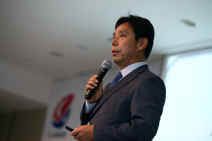 "12년 만의 선거, 3파전 완성" 정몽규→신문선→허정무, 제55대 대한…
