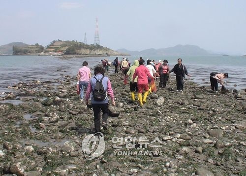해양조사원, 2025년 바다 갈라짐 안내 책자·조류표 간행